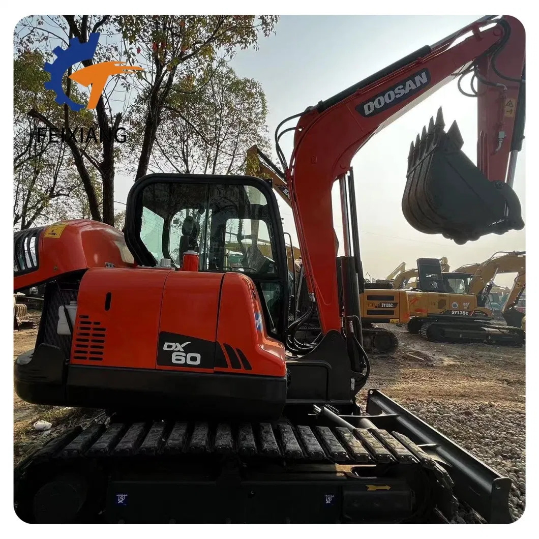 Mini Hydraulic Second Hand Excavator Doosan60/ Mining Used Excavator Dx60 Sany 365 75 60 135 Volvo 60 80 Cat 308 307 320