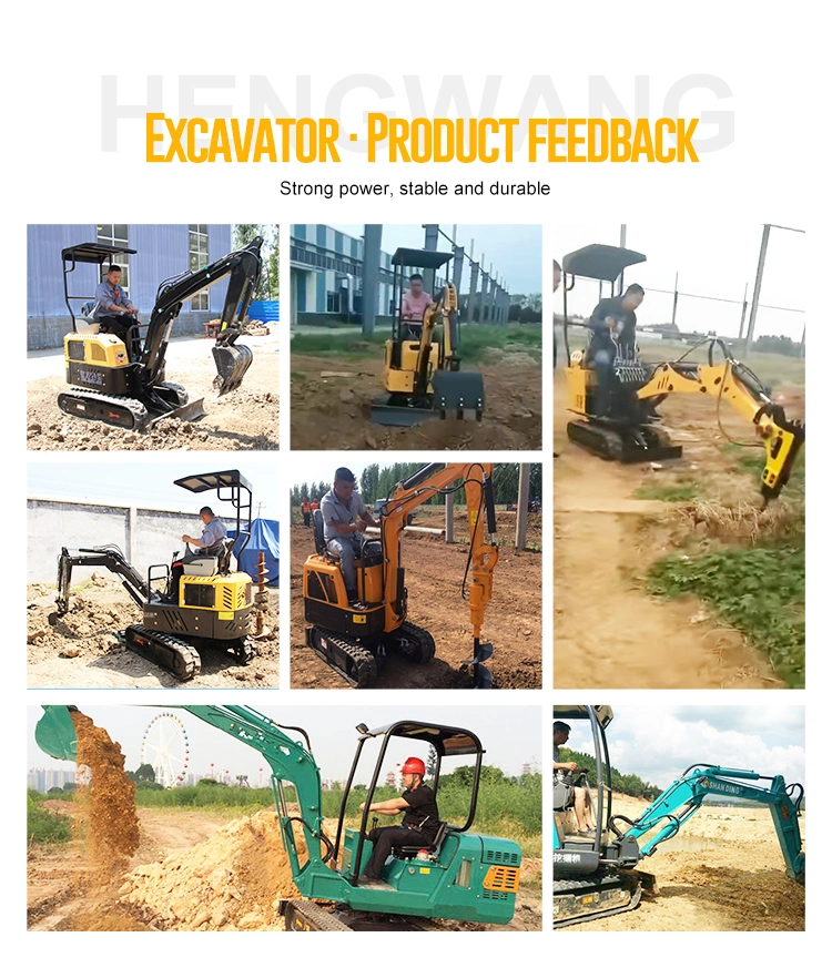 Factory Sell 0.1cbm Mini Excavator Use for Excavate Soil/Coal