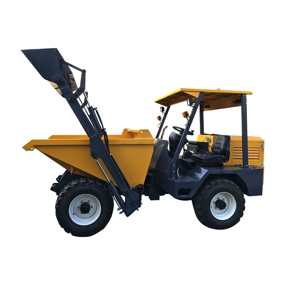 Mini Track Dumper with Self-Loading Dumper with Gasoline Engine