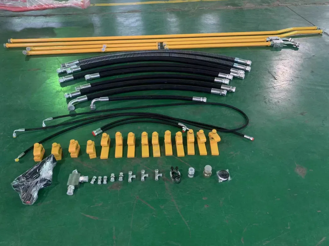 Hydraulic Breaker Hammer Pipe Line Piping Kits Steel Pipe Clamp for Hitachi-Excavator