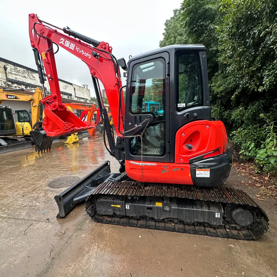 Small Digger Crawler 6.3ton Kubota Kx163 Used Excavator Farm Garden Diesel Used