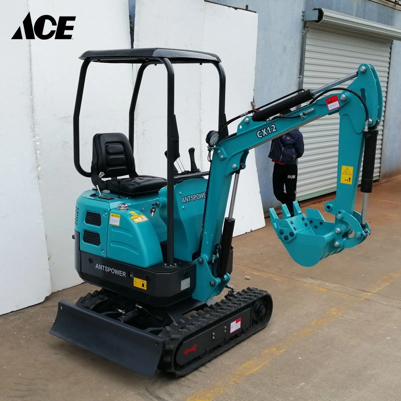 China Supplier Mini Diesel Powered Excavators 1.2ton