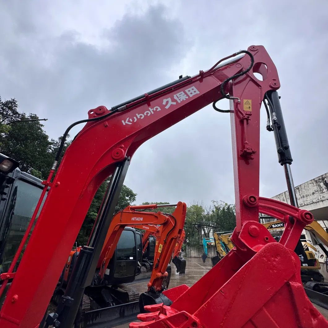 Small Digger Crawler 6.3ton Kubota Kx163 Used Excavator Farm Garden Diesel Used