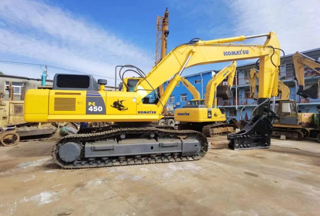 40t 50 Ton Hydraulic Tracked Crawler Chain Second Hand Excavators PC300 PC360 PC400 PC400-7 PC 460 PC220 Heavy Duty Machine Used Crawler Excavator PC450