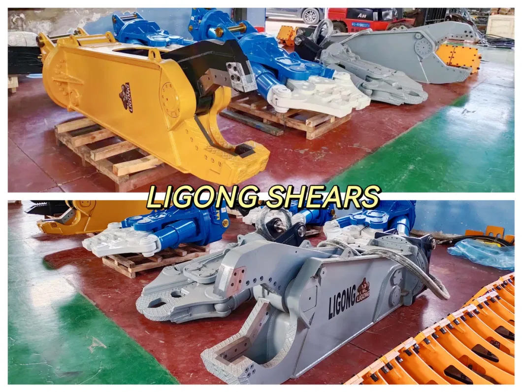 20ton Cat320 PC200 Zx200 Excavator Concrete Shear Hydraulic Eagle Shear