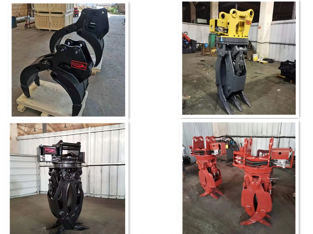 High Quality Hydraulic Rotating Grapple for Excavator