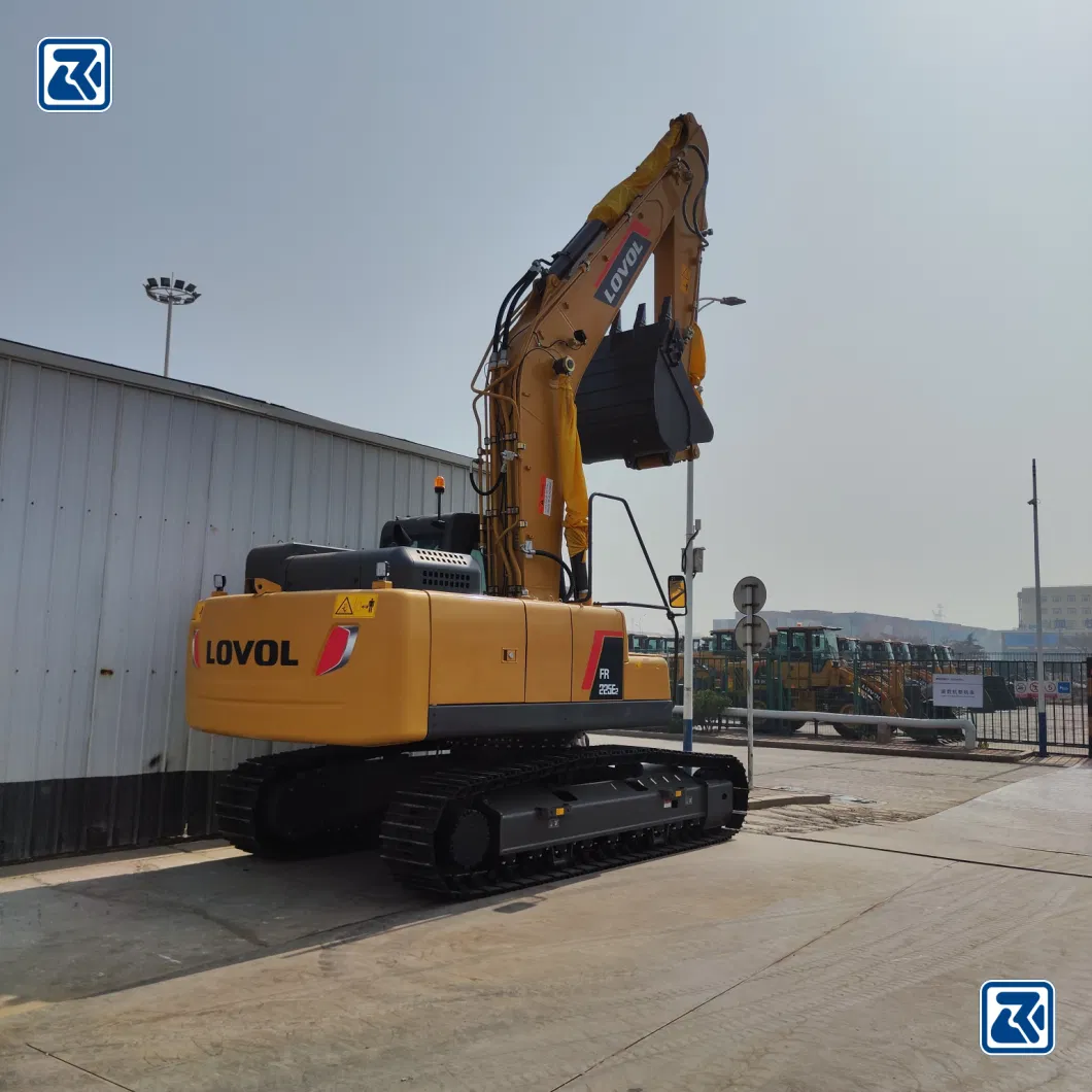 Foton Lovol 0.9 Cubic Meters High Performance Crawler Hydraulic Large Large Construction Machinery Excavator for Africa Central Asia