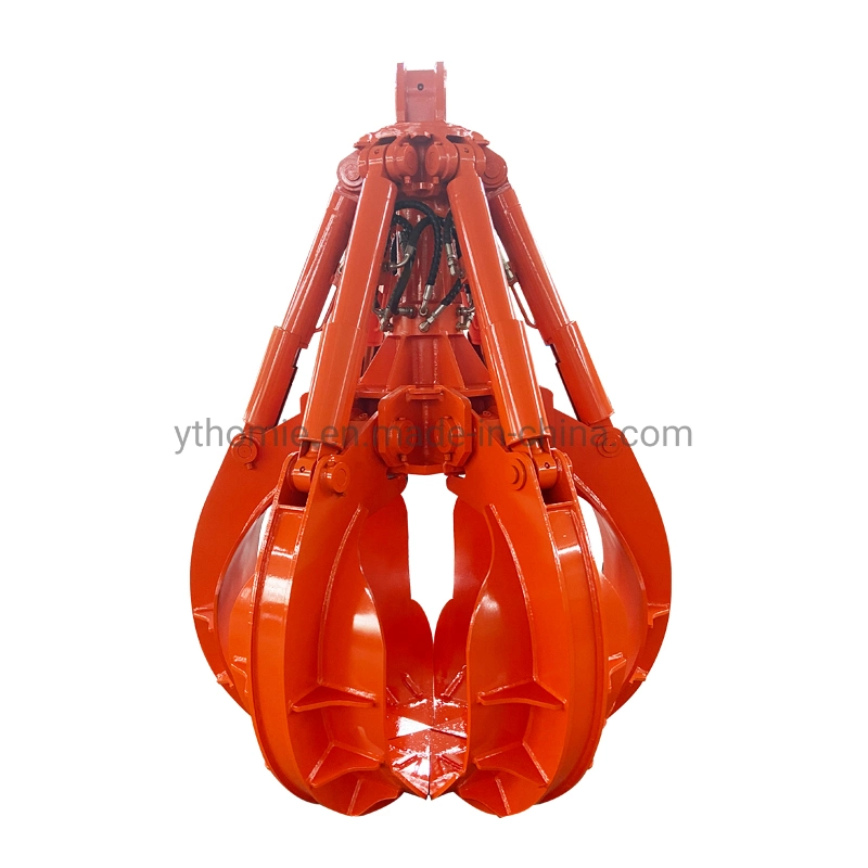 Grapple Excavator Attachment Scrap Orange Peel Grab for Sale