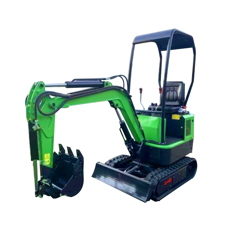 CE ISO Design Electric Hydraulic Crawler Small Size Wheel Construction Backhoe Garden Micro Household Farm Construction Greenhouse Mini Excavator