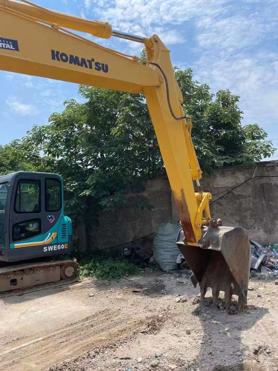 Used Excavator Komatsu PC 120 with Good Condition