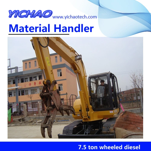 Hybrid Grabbing Materials Handler with Diesel&AC Dual Power