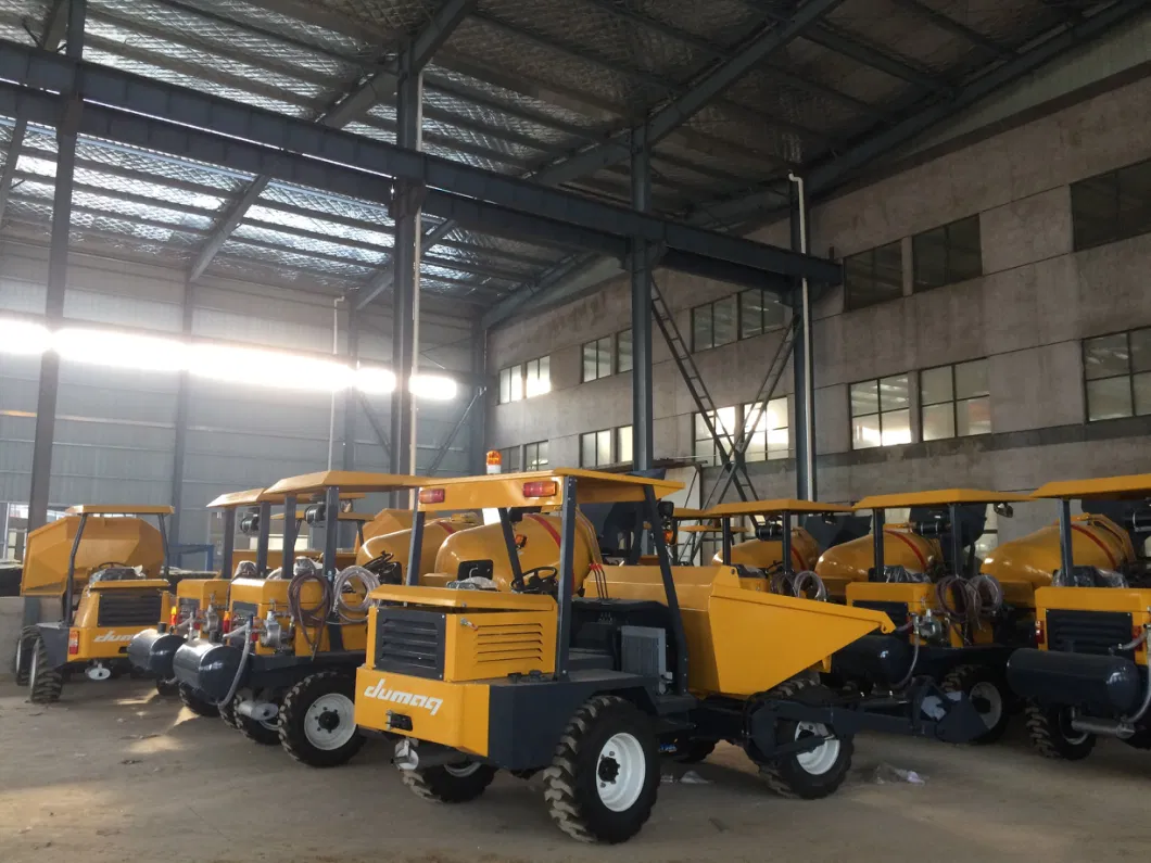 Mini Track Dumper with Self-Loading Dumper with Gasoline Engine