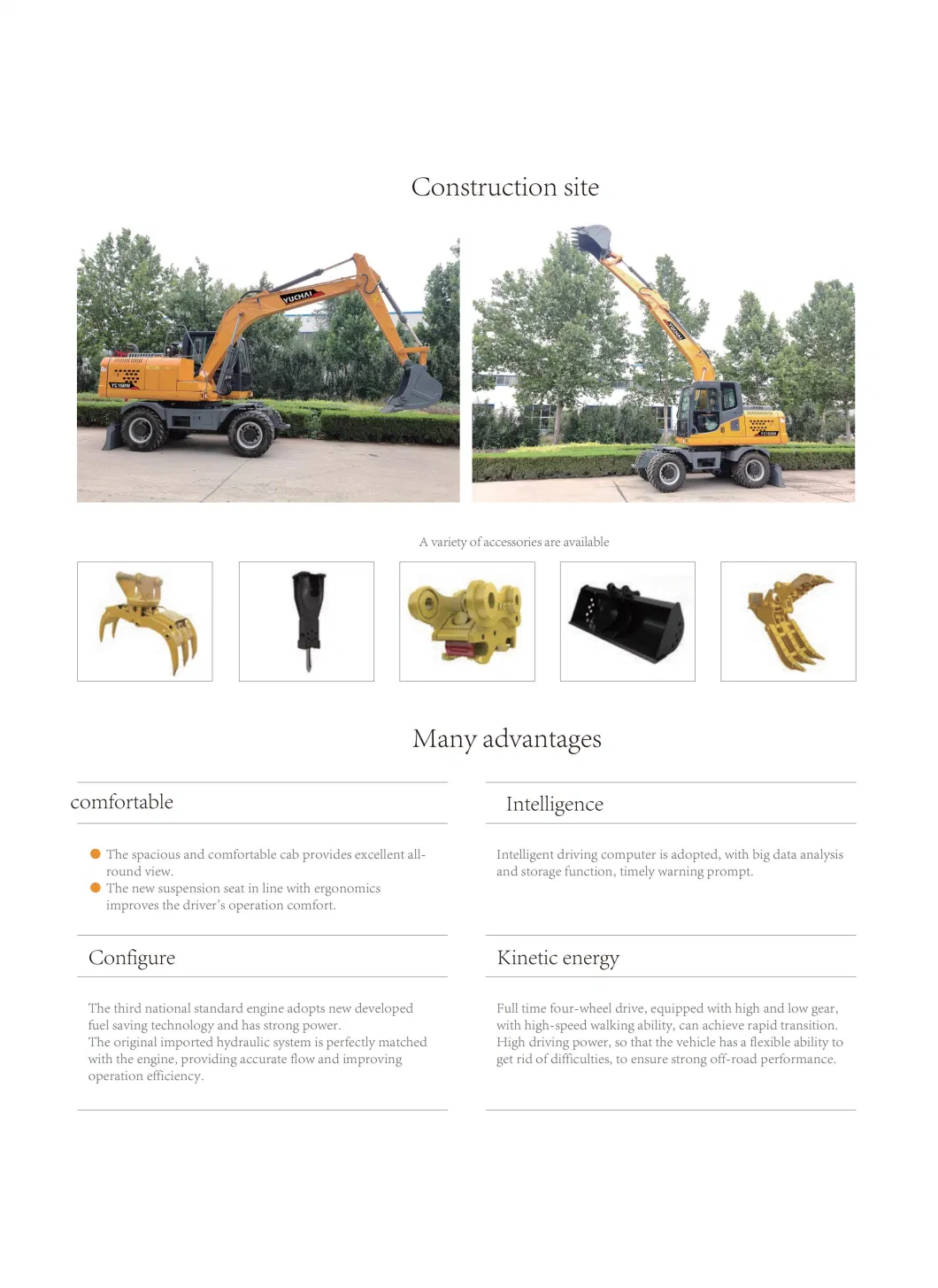 Economical Order-Ready Mobile Excavator