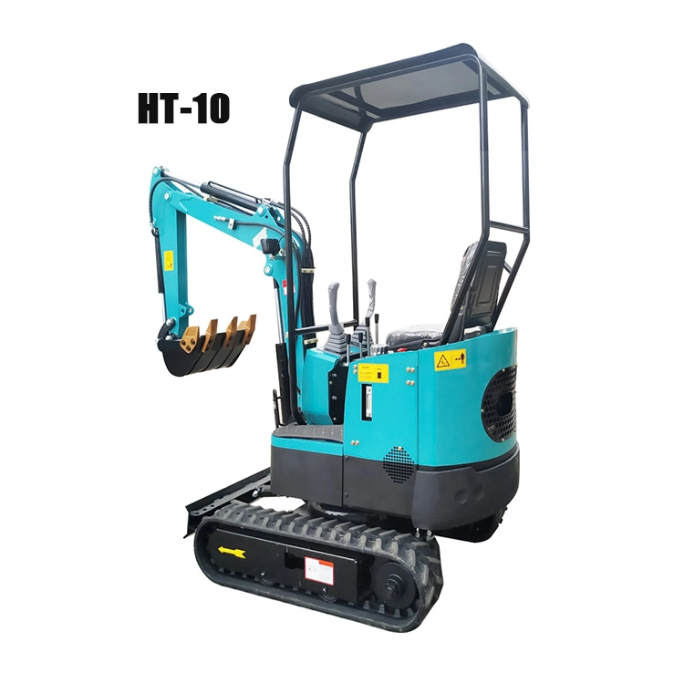 Diesel Engine Micro Digger 1 Ton Mini Excavator for Home Garden