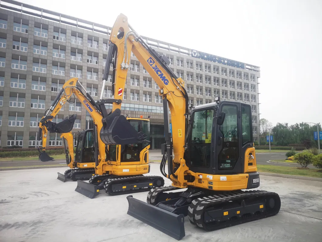 XCMG Official Xe55e 5 Ton Mini Escavator Excavator with EPA Diesel Engine