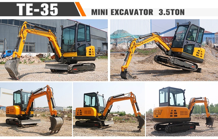 EU5 CE Chinese Excavator Manufacturer Diesel Hydraulic Crawler Excavator 2.5 Ton Mini Excavator Prices 2.6 Ton Mini Digger Cheap 30%off 5ton Excavator