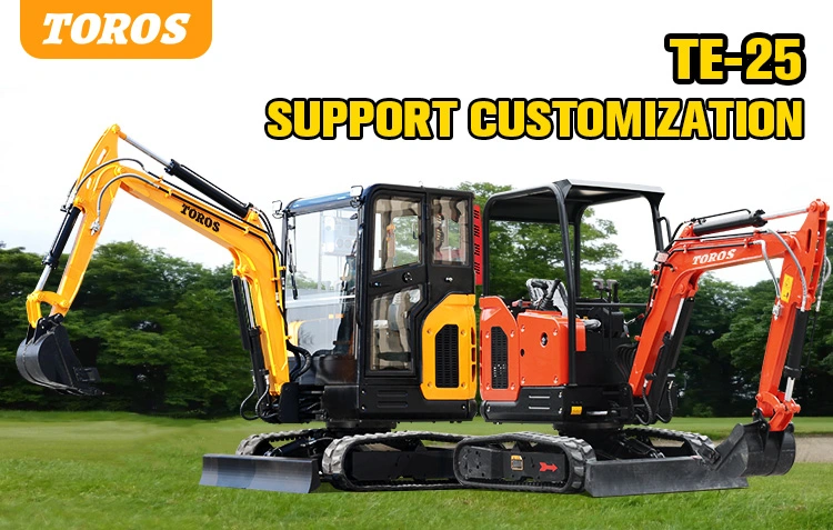 EU5 CE Chinese Excavator Manufacturer Diesel Hydraulic Crawler Excavator 2.5 Ton Mini Excavator Prices 2.6 Ton Mini Digger Cheap 30%off 5ton Excavator