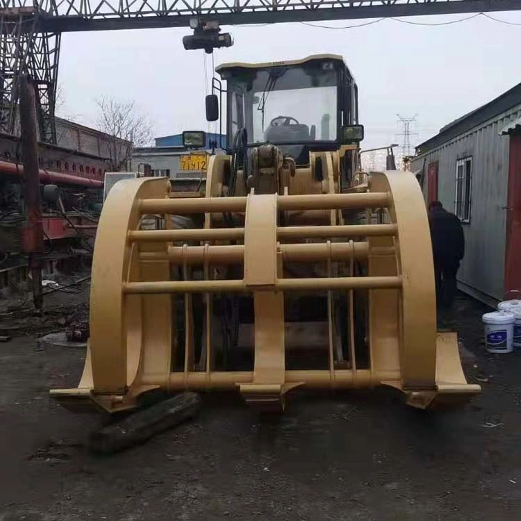 Wheel Loader Heavy Duty Hydraulic Grapple Oil Pipe Clamp Attachment