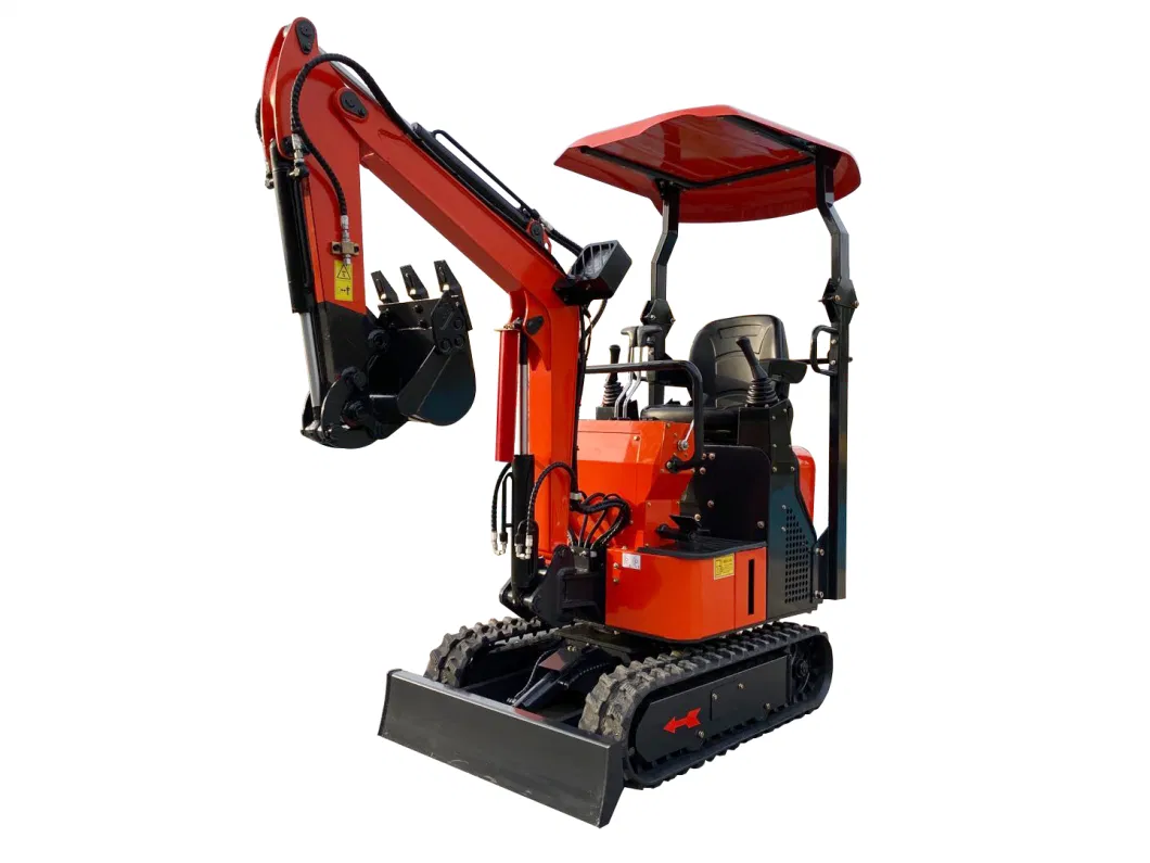 Rdt-15b 1.1 Ton 0.6/0.8/1/1.8ton Swing Boom China Micro New Garden Farm Home Crawler Machine Price Small Bagger Digger Graver Mini Excavator