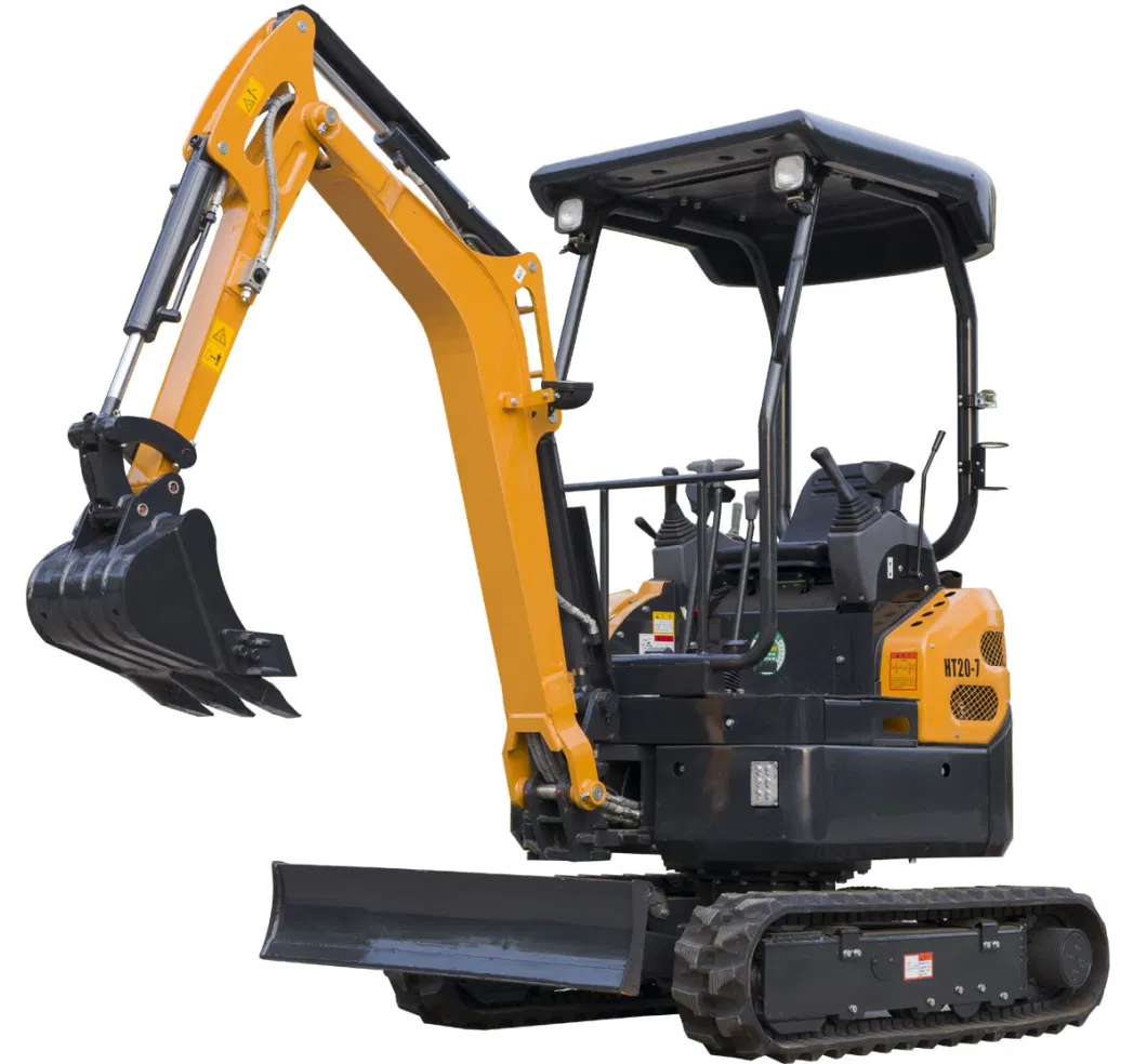 All Electric Compact Excavator Diesel Engine Excavator 0.8t 1t 2t Hot Sale in Us