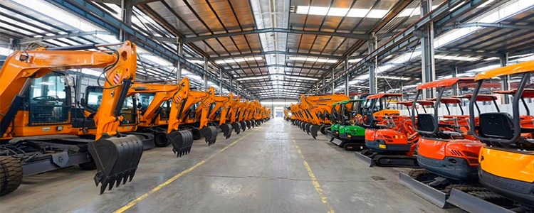 Multifunctional Backhoe Hydraulic Mini Excavator and Excavator Accessories Are Sold Together