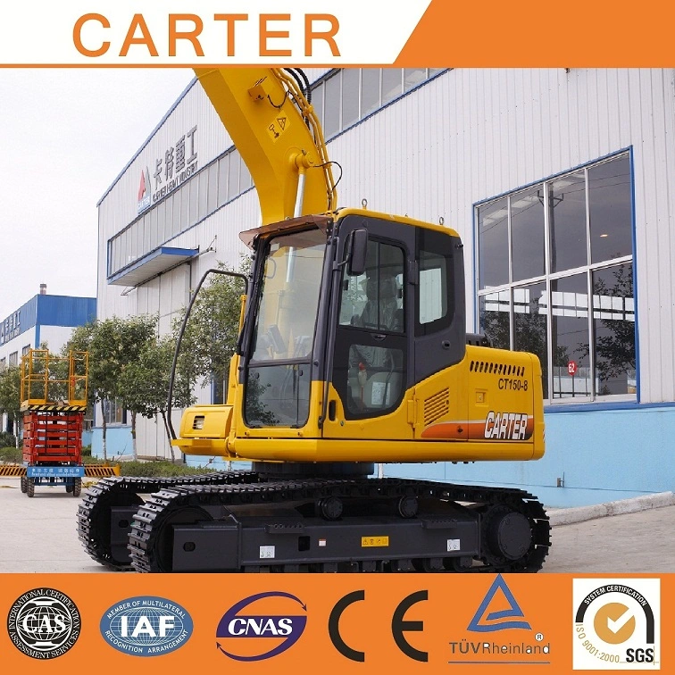 Hot Sales CT160-8c (15.2t&0.70m3 bucket) Heavy Duty Crawler Diesel-Powered Excavator