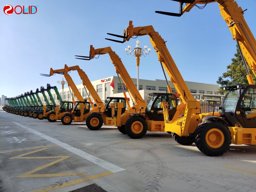 Jcb Telehandler 4.5ton 5ton 6ton Wheeled Material Handler with Telescopic Loader