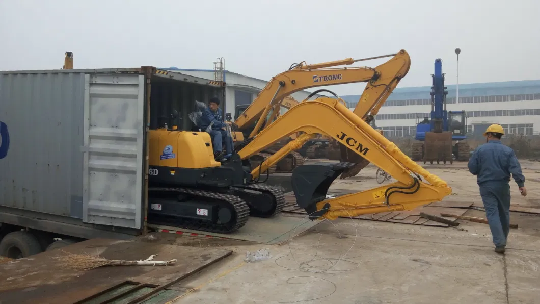 Lge660f Mini Excavator for Laying Cables