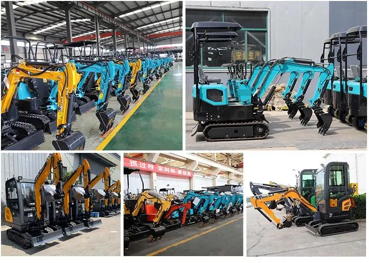 China Made 1.8-Ton Mini Excavators for Sale, Powered with Stage 5 Yanmar Engine.