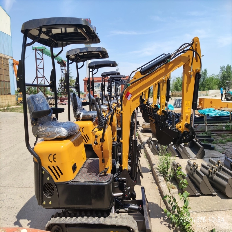 Factory Big Discount for Wheeled and Crawler Excavator with 0.8ton 1ton 1.5ton 1.6ton 1.8ton 2ton 2.2ton 3.5ton 10 Tons 20tos 30tons