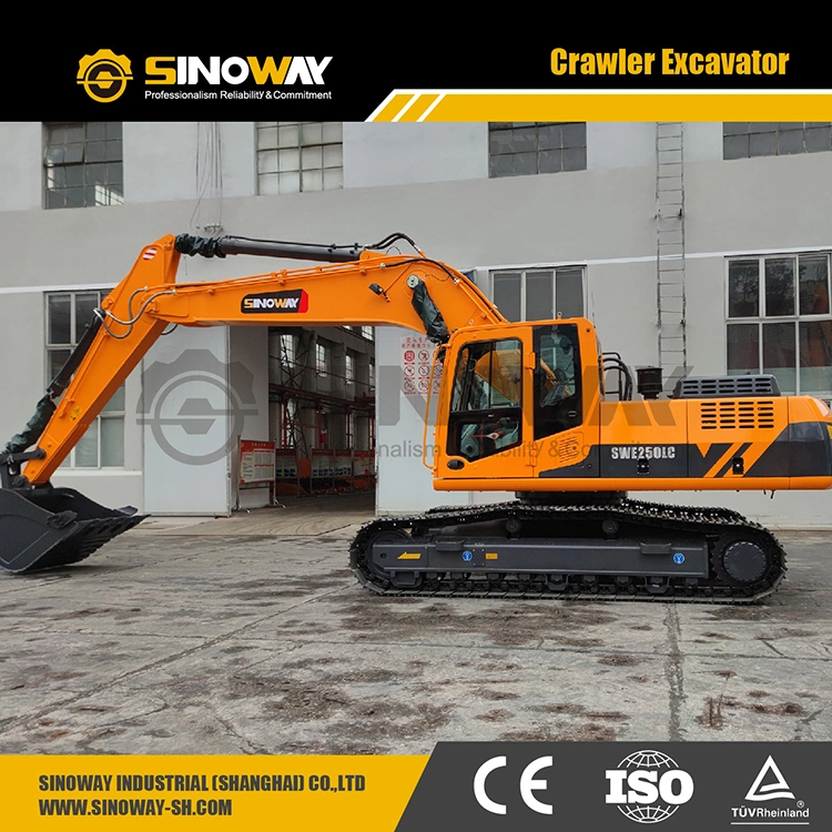 Chinese Small Mini Hydraulic Long Reach Backhoe Excavator 20 Ton 21 Ton 23 Ton 25 Ton Micro Construction Crawler Excavator for Sale