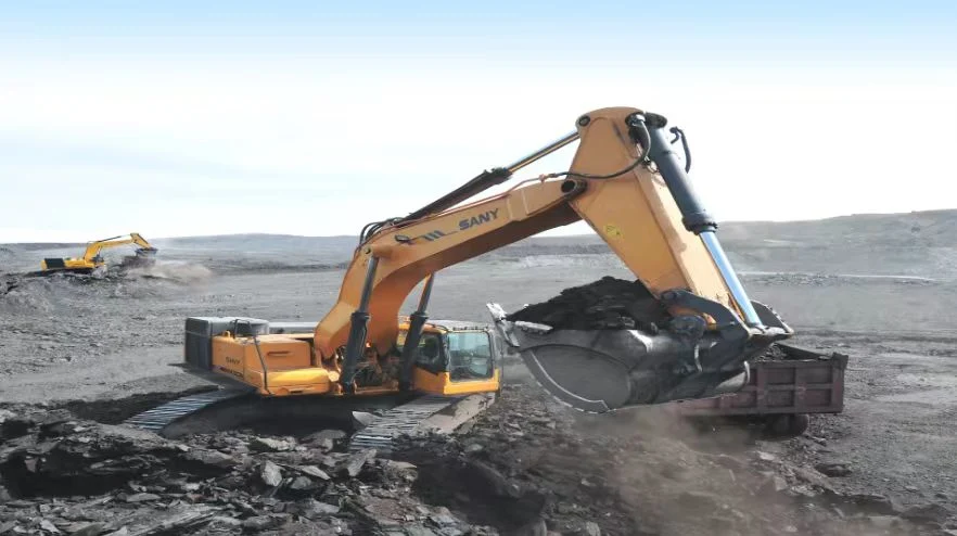 Sy1250h Super Large 125-Ton Excavator Mining Excavators Work Efficiently