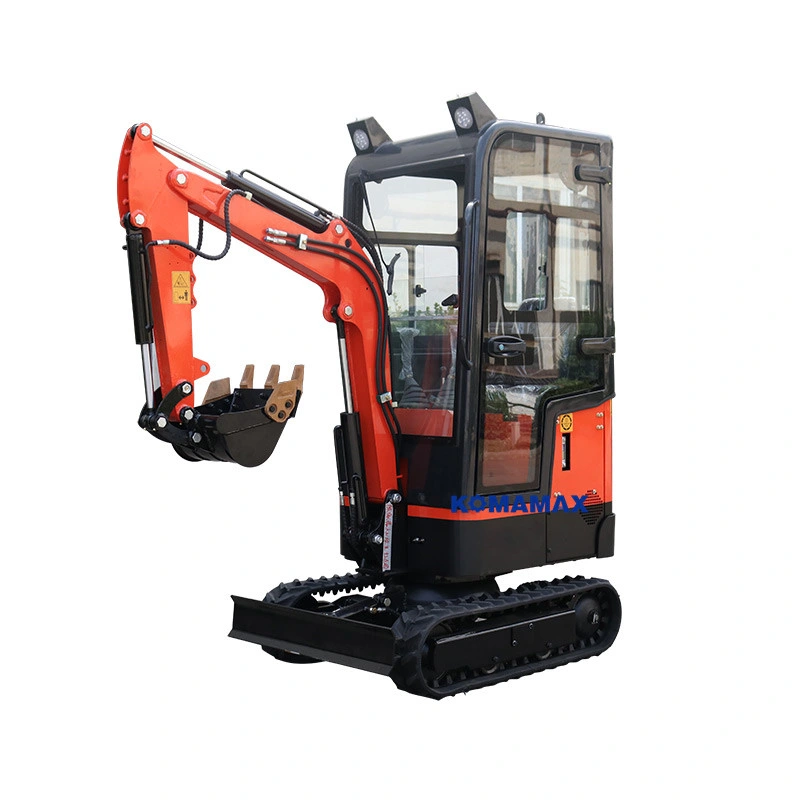 Micro Highly Mobile Bagger Digger 1ton 2ton Sensitive Control Crawler Hydraulic Excavator