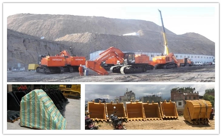 Excavator Hydraulic Clamshell Grab Bucket for Bulk Cargo