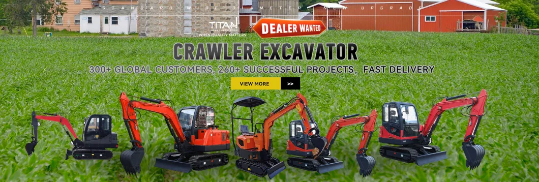 Mini Excavator, Zero Tail Swing, Yanmar Mini Excavator Powered by Brand New Perkins or Yanmar, High Cost-Performance Mini Excavator