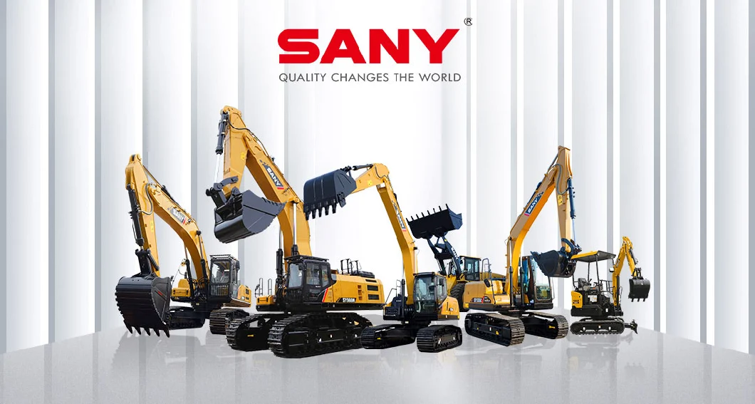 Crawler Medium-Sized Sany Construction Machinery Large Mining Medium Excavator Digger Manufacture Sy215c