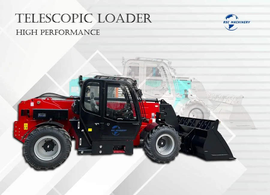 Versatile Material Handling Telescopic Forklift Handler for Sale with CE ISO Certified