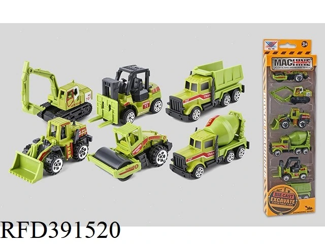 Alloy Sliding Factory Car Vehicle Toy Mini Excavator