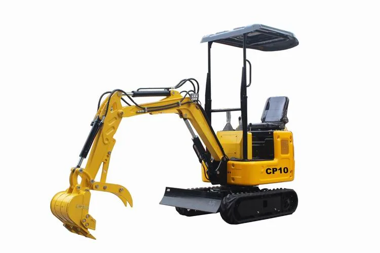 Cp10 Chinese Hydraulic Crawler 1ton 1.5 Ton 2ton Bucket Ripper Wood Grapple Min Micro Mining Mini Excavator Immediately Ship