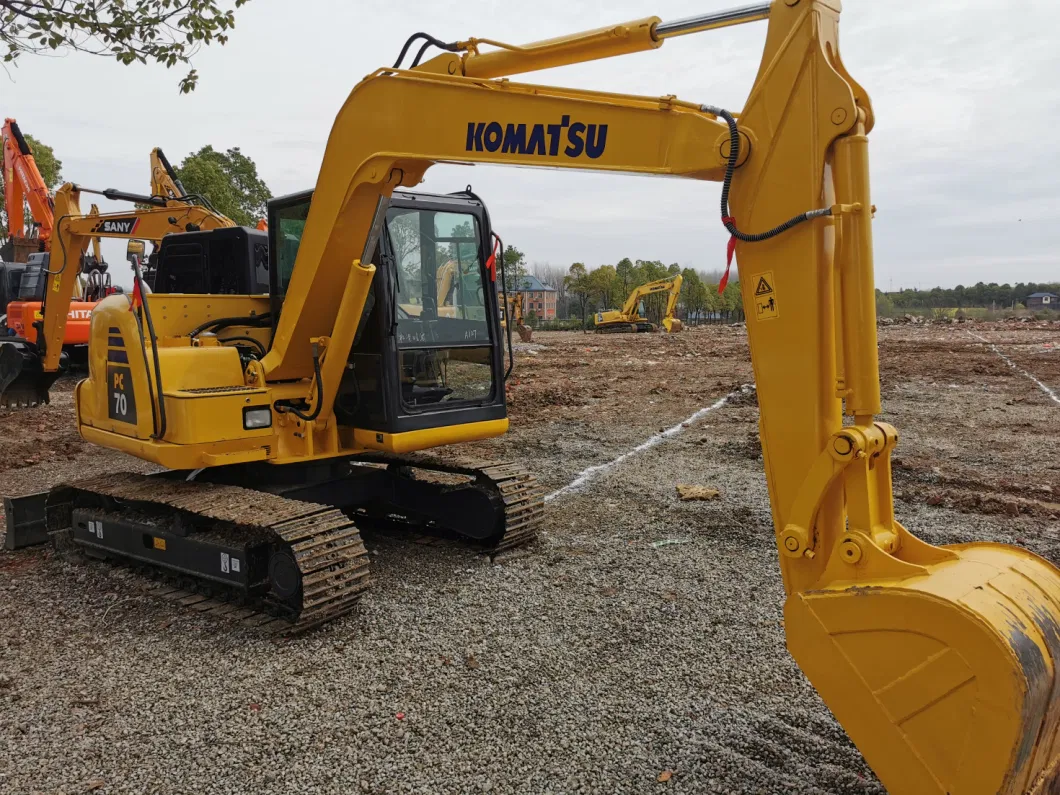 Used Komatsu PC70 Hydraulic Excavator Second Hand PC56 PC70 PC110 PC120 PC200 PC300 PC350 PC400