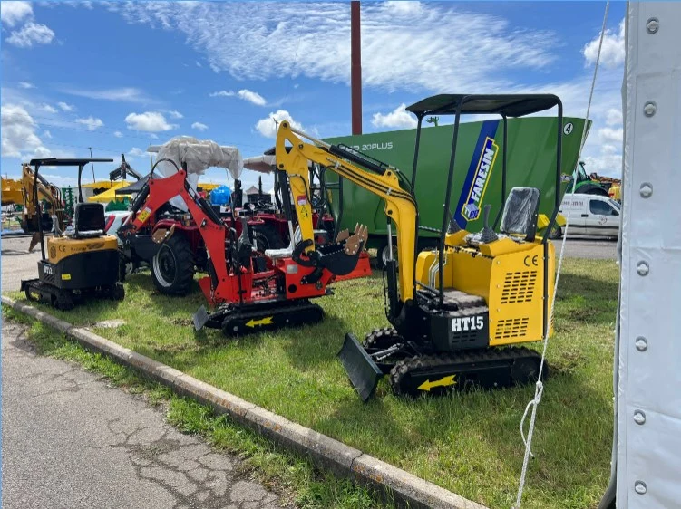 CE EPA High Performance Small Size Wheel Construction Backhoe Hydraulic Micro Electric Engine 0.8ton/1ton Household Hydraulic Small Mini Crawler Digger