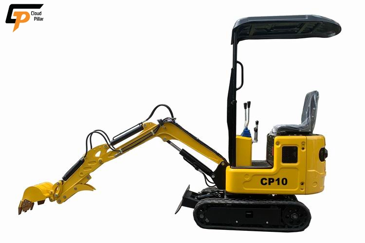 Cp10 Chinese Hydraulic Crawler 1ton 1.5 Ton 2ton Bucket Ripper Wood Grapple Min Micro Mining Mini Excavator Immediately Ship