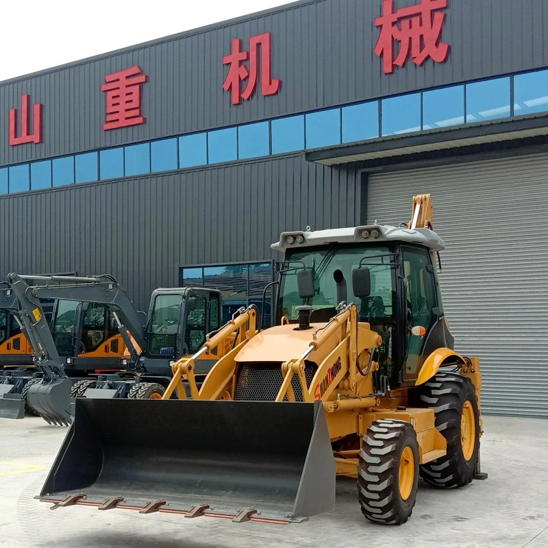 Sz40-28 Backhoe Excavator with Front Shovel and Back Shovel, One Machine with Multiple Functions