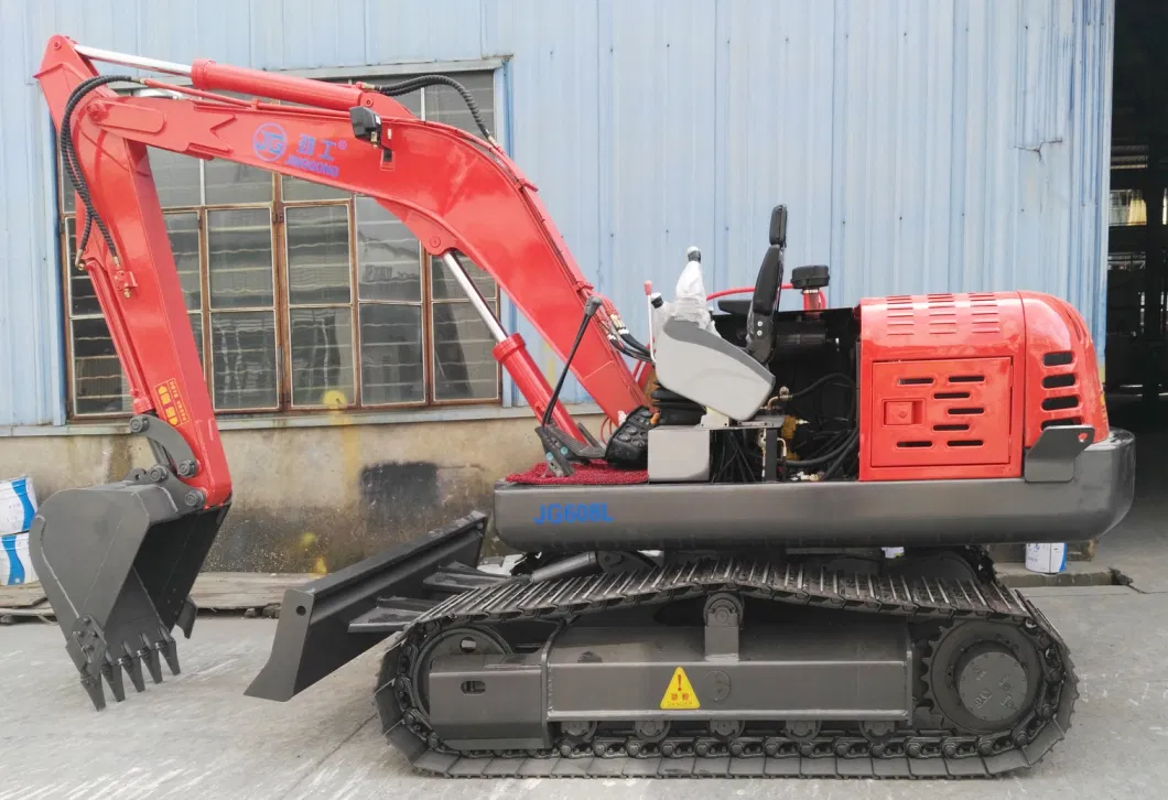 Improved Fuel Efficiency Jg Digger Front Shovel Loading Bucket Excavator Filling and Dump Work