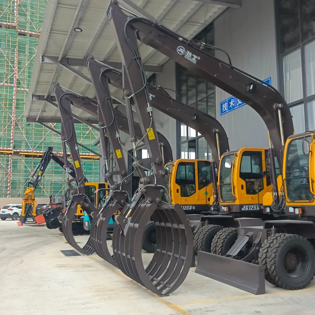 Heavy Duty Material Handling Excavator with Grab for Scarp, Waste, Coal and Timber Handling