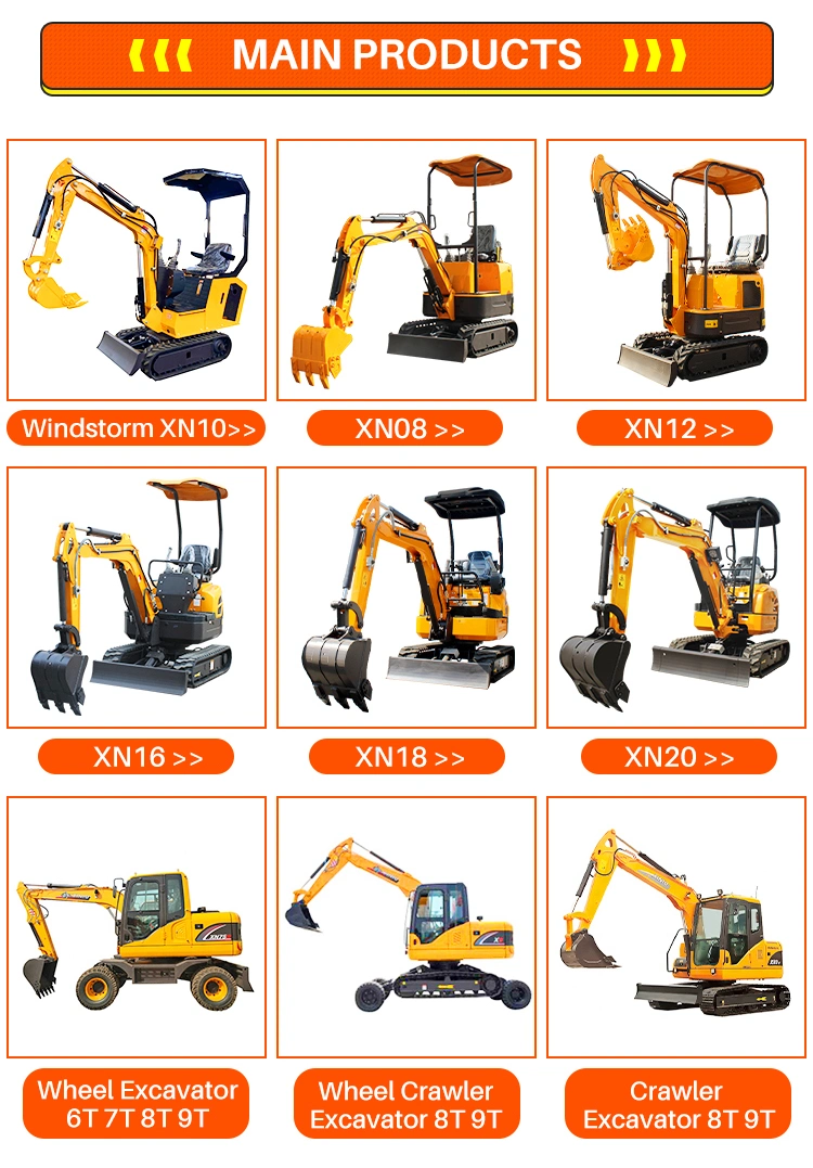 2023 New Ks12-9 Small Compact Digger Joystick Hydraulic Excavator Price Engines Diesel with Attachment in UAE Machine Trade
