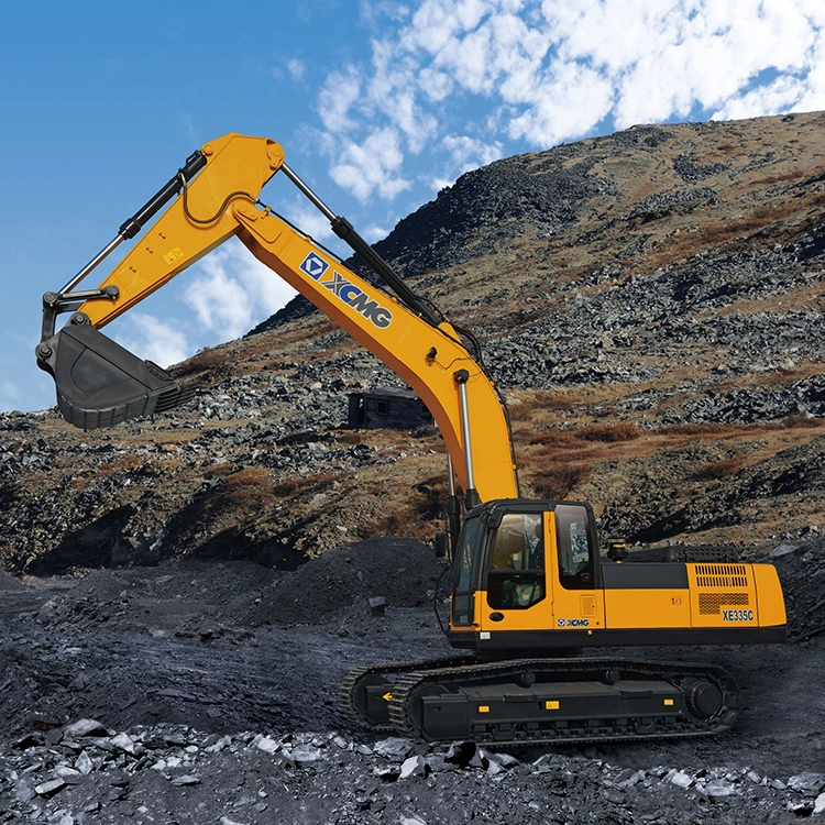 XCMG Official Road Construction Equipment 35 Ton New Excavator Machine Xe335c China Hydraulic Crawler Excavator Price