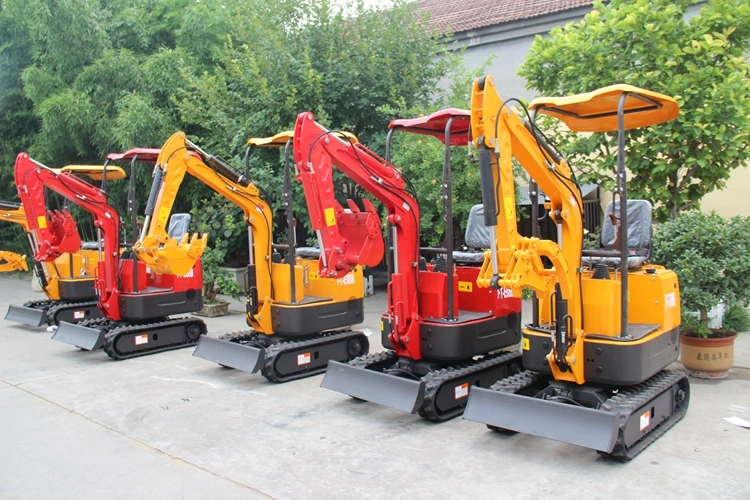 Diesel Powered Bulldozer Excavators with Mini Digger