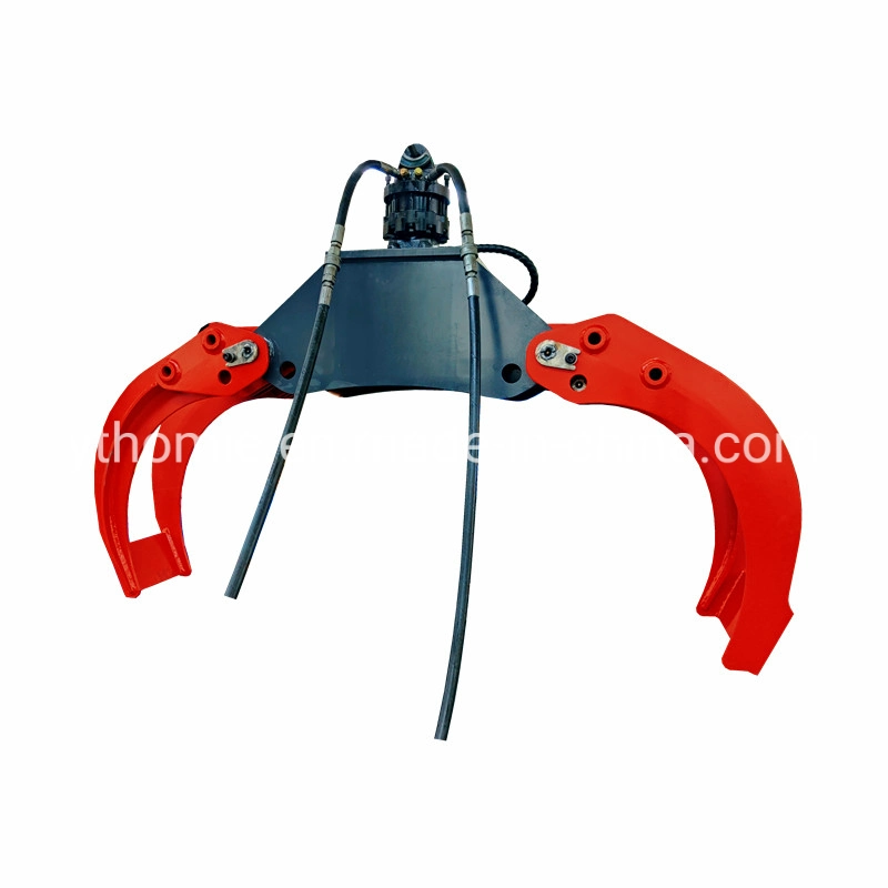 Excavator Hydraulic Rotating Wood Grab Timber Grab Log Grapple