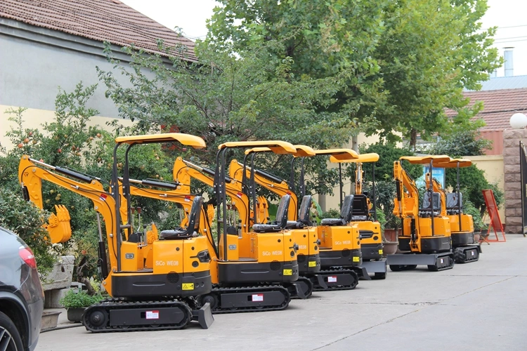 Diesel Powered Bulldozer Excavators with Mini Digger